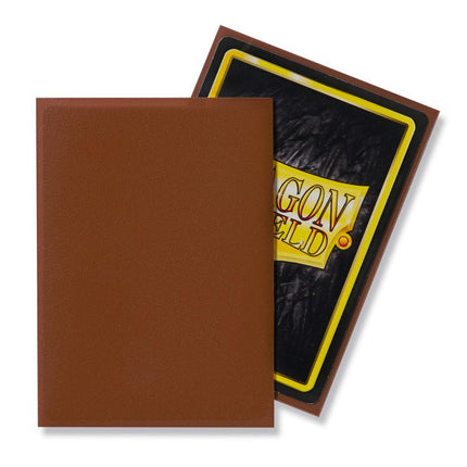 Dragon Shield Matte Sleeve - Umber ‘Teranha’ 100ct