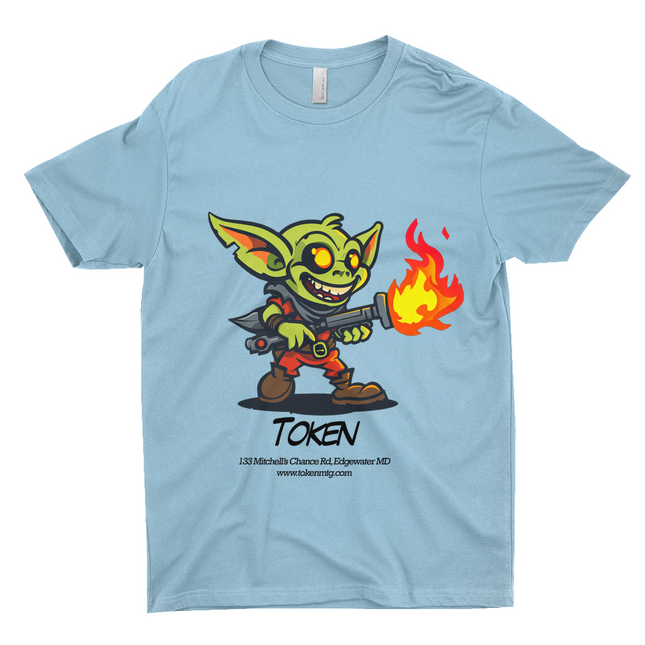 Goblin with a Flamethrower Tee