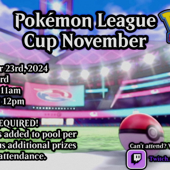 Pokémon League Cup - November 2024