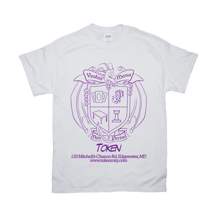 Lavender Print Token Shirt