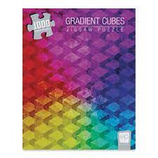 gradient cubes 1000 piece puzzle