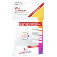 GameGenic Mini European Matte Board Game Sleeves