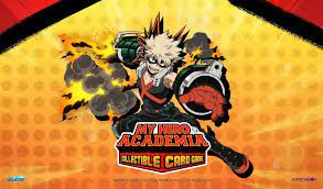 My Hero Academia Playmat Katsuki Bakugo