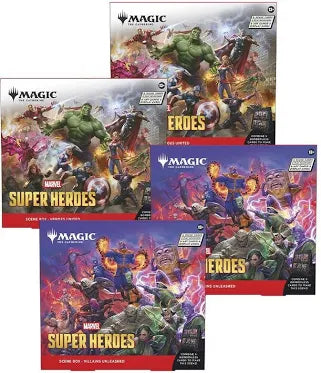 Marvel Super Heroes Scene Box