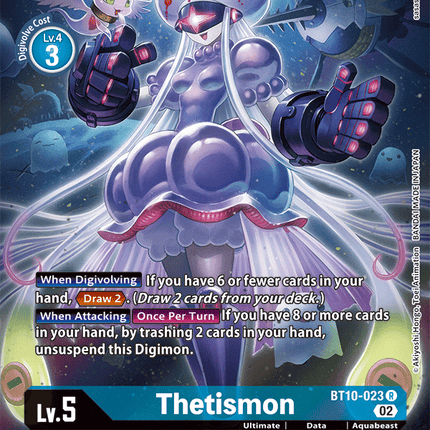 Thetismon [BT10-023] (Alternate Art) [Xros Encounter]