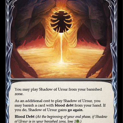 Shadow of Ursur [MON156] (Monarch)  1st Edition Normal