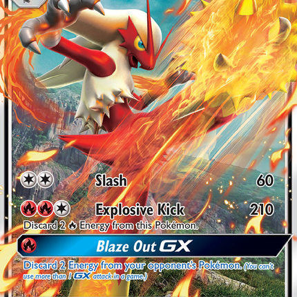 Blaziken GX (28/168) [Sun & Moon: Celestial Storm]