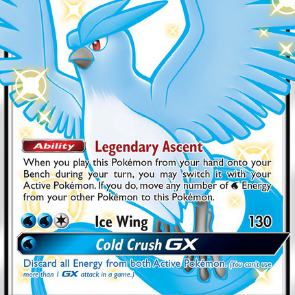Articuno GX (SV54/SV94) [Sun & Moon: Hidden Fates - Shiny Vault]