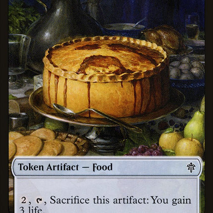 Human Rogue // Food (15) Double-Sided Token [Throne of Eldraine Tokens]
