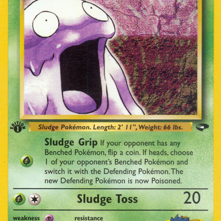 Koga's Grimer (78/132) [Gym Challenge 1st Edition]