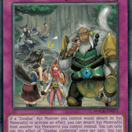 Zoodiac Gathering [MACR-EN071] Common