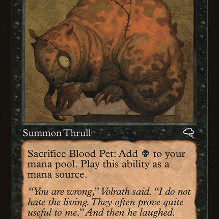 Blood Pet [The List]