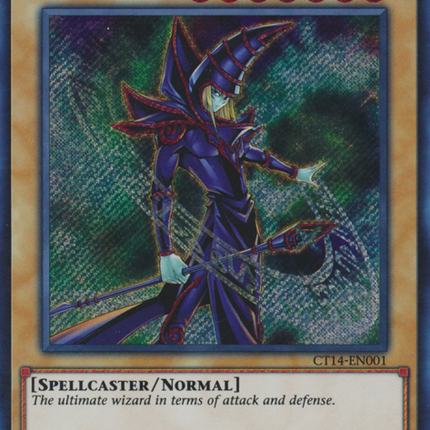Dark Magician [CT14-EN001] Secret Rare