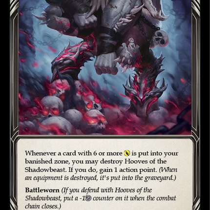 Hooves of the Shadowbeast [LEV007] (Monarch Levia Blitz Deck)
