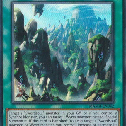 Swordsoul Sacred Summit [MAMA-EN042] Ultra Rare