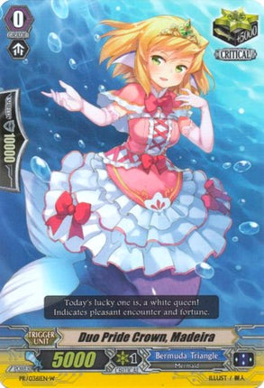 Duo Pride Crown, Madeira (White) (PR/0361EN-W) [Promo Cards]