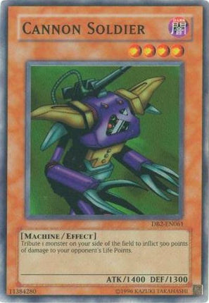 Cannon Soldier [DB2-EN061] Super Rare