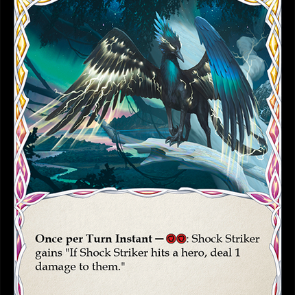 Shock Striker (Red) [ELE195] (Tales of Aria)  1st Edition Normal