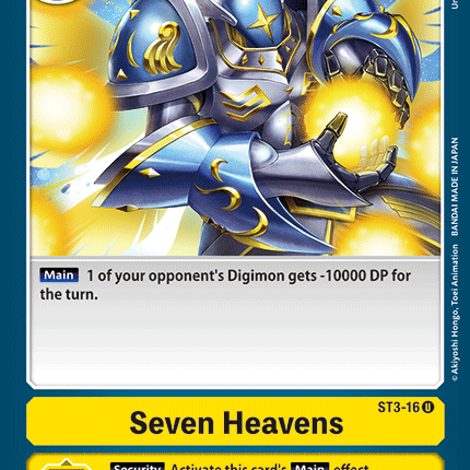Seven Heavens [ST3-16] [Starter Deck: Heaven's Yellow]