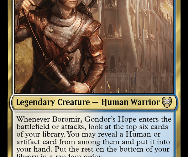 boromir mtg card MTGNexus