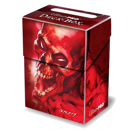 Ultra PRO: Deck Box - Brom (Red and Purple Skulls)
