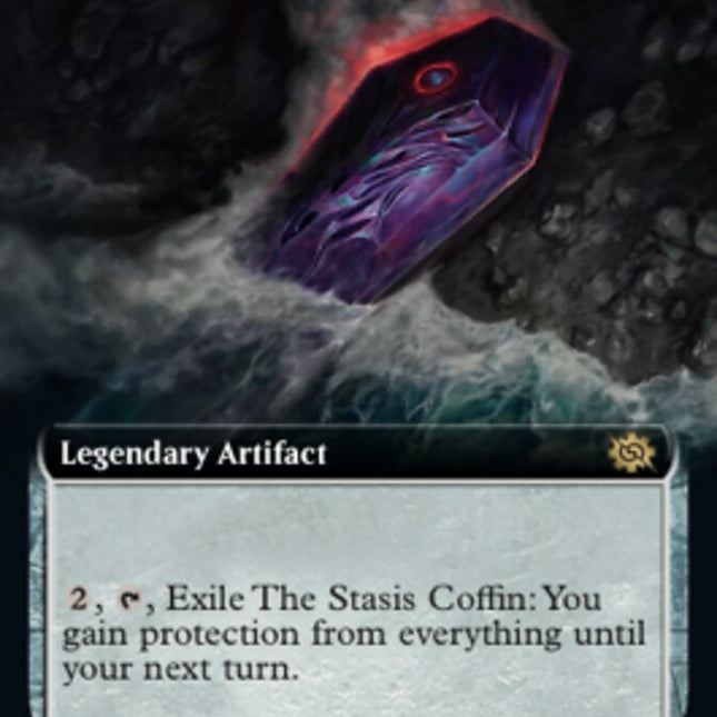 The Stasis Coffin (Extended Art) [The Brothers' War] – TokenMTG