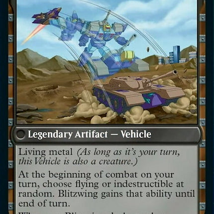 Blitzwing, Cruel Tormentor // Blitzwing, Adaptive Assailant [Transformers]