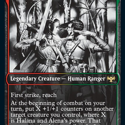 Halana and Alena, Partners (Showcase Eternal Night) [Innistrad: Crimson Vow]