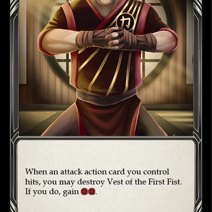 Vest of the First Fist [ARC152-C] (Arcane Rising)  1st Edition Normal