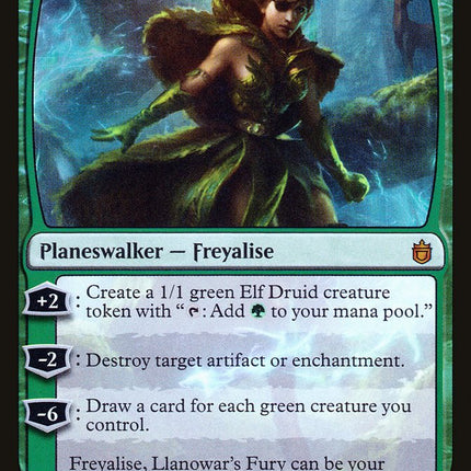 Freyalise, Llanowar's Fury [Commander Anthology]