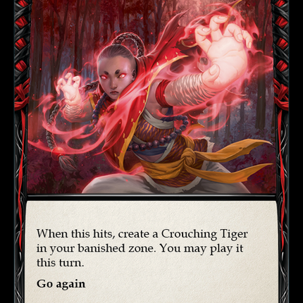Flex Claws (Blue) [DYN052] (Dynasty)  Rainbow Foil