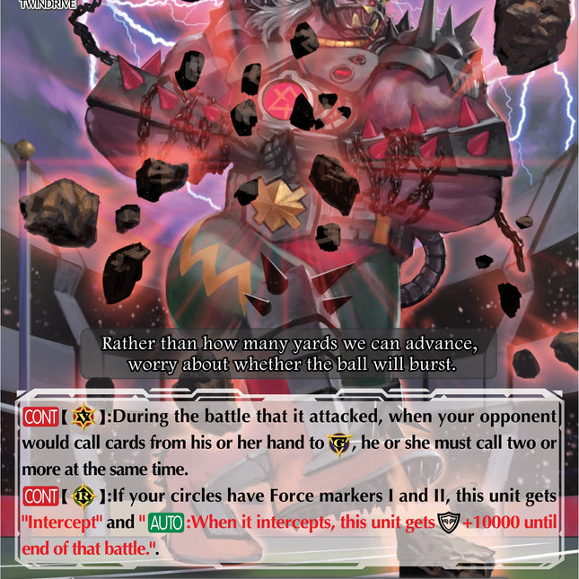 Bigback Warlord (V-BT10/070EN) [Phantom Dragon Aeon]