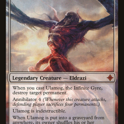 rise of the eldrazi card mtg 401 Games Canada - At the beginning of your next upkeep Ulamog, the Infinite Gyre [Rise