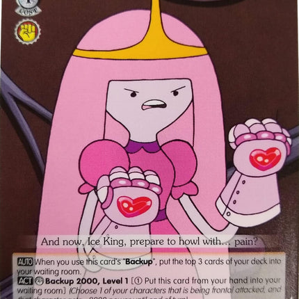 Princess Bubblegum: Gauntleted Fists (AT/WX02-P02 PR) (Promo) [Adventure Time]