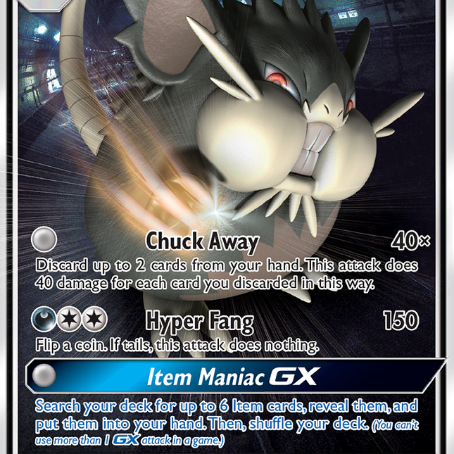 Alolan Raticate GX (85/168) [Sun & Moon: Celestial Storm]