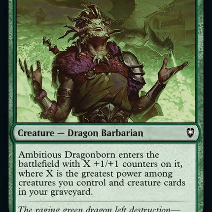 Ambitious Dragonborn [Commander Legends: Battle for Baldur's Gate]