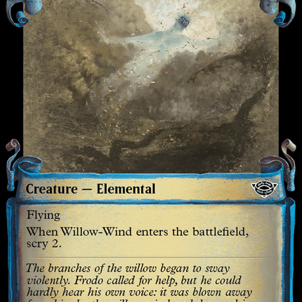 Willow-Wind [The Lord of the Rings: Tales of Middle-Earth Showcase Scrolls]