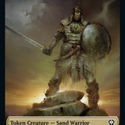 Soldier // Sand Warrior Double-Sided Token [Dominaria United Tokens]