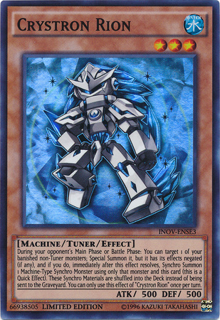Crystron Rion [INOV-ENSE3] Super Rare – TokenMTG
