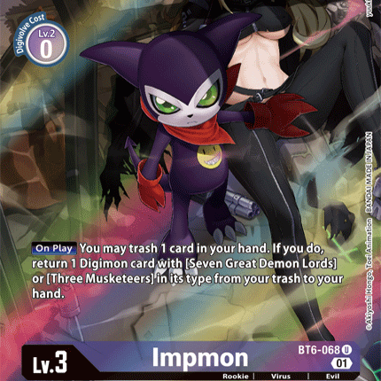 Impmon [BT6-068] (Alternate Art) [Double Diamond] – TokenMTG