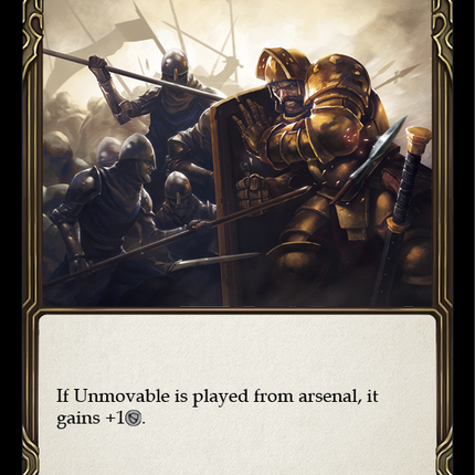 Unmovable (Blue) [WTR214-C] (Welcome to Rathe)  Alpha Print Normal