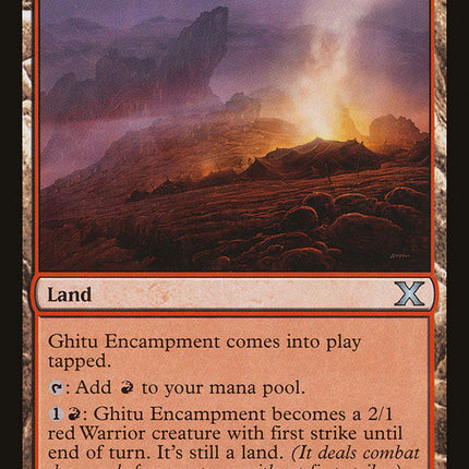 Ghitu Encampment [Tenth Edition]