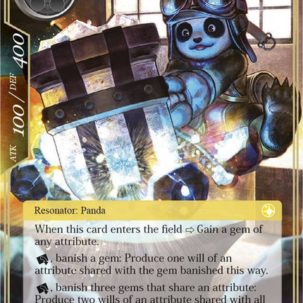 Gem Mallet Panda (TSW-010) [The Time Spinning Witch]