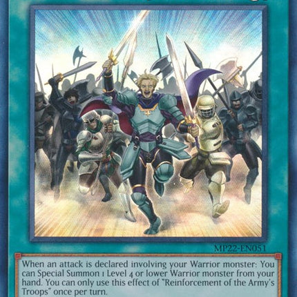 Reinforcement of the Armys Troops [MP22-EN051] Ultra Rare