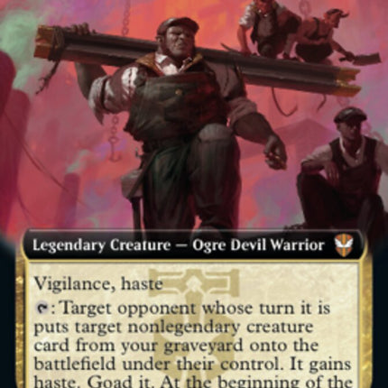 The Beamtown Bullies (Extended Art) [Streets of New Capenna Commander]