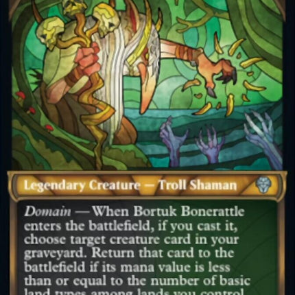 Bortuk Bonerattle (Showcase Textured) [Dominaria United]