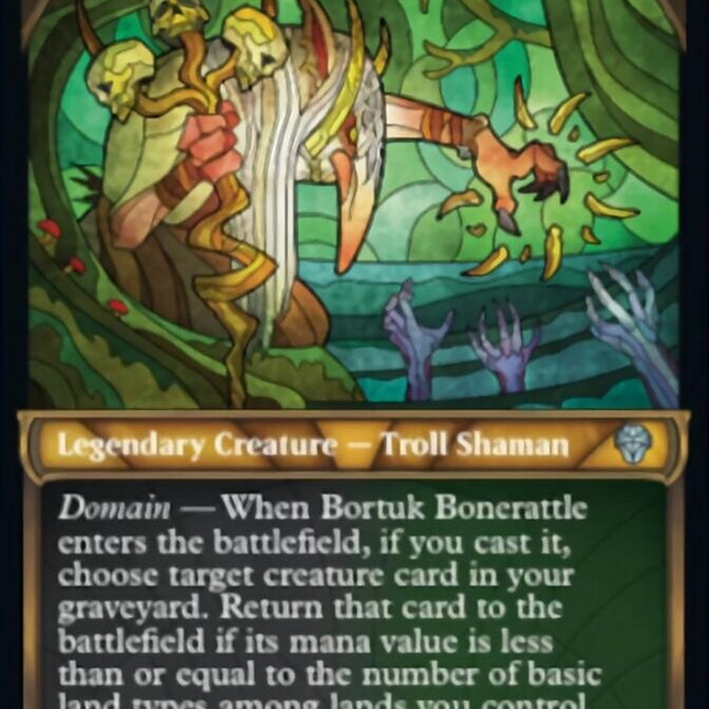 Bortuk Bonerattle (Showcase Textured) [Dominaria United]