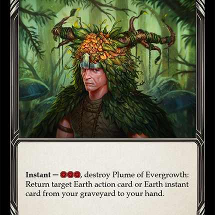 Plume of Evergrowth [ELE116] (Tales of Aria)  1st Edition Normal