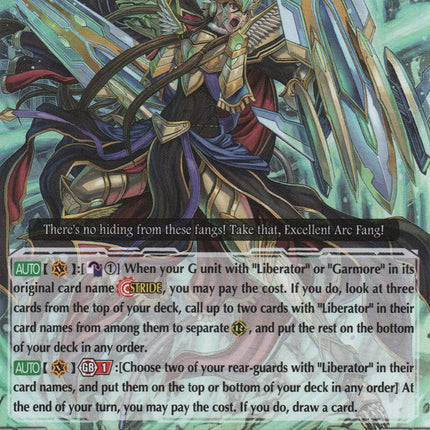 Flash Fang Liberator, Garmore Excel (G-BT13/016EN) [Ultimate Stride]