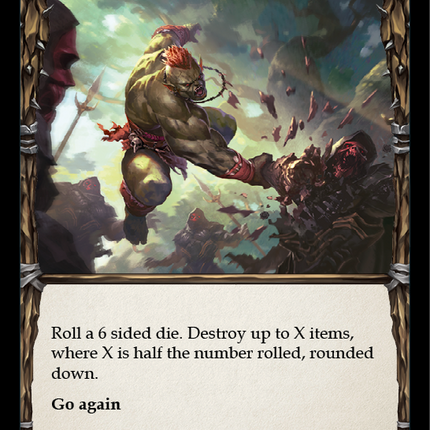 Argh... Smash! [U-CRU009] (Crucible of War Unlimited)  Unlimited Normal